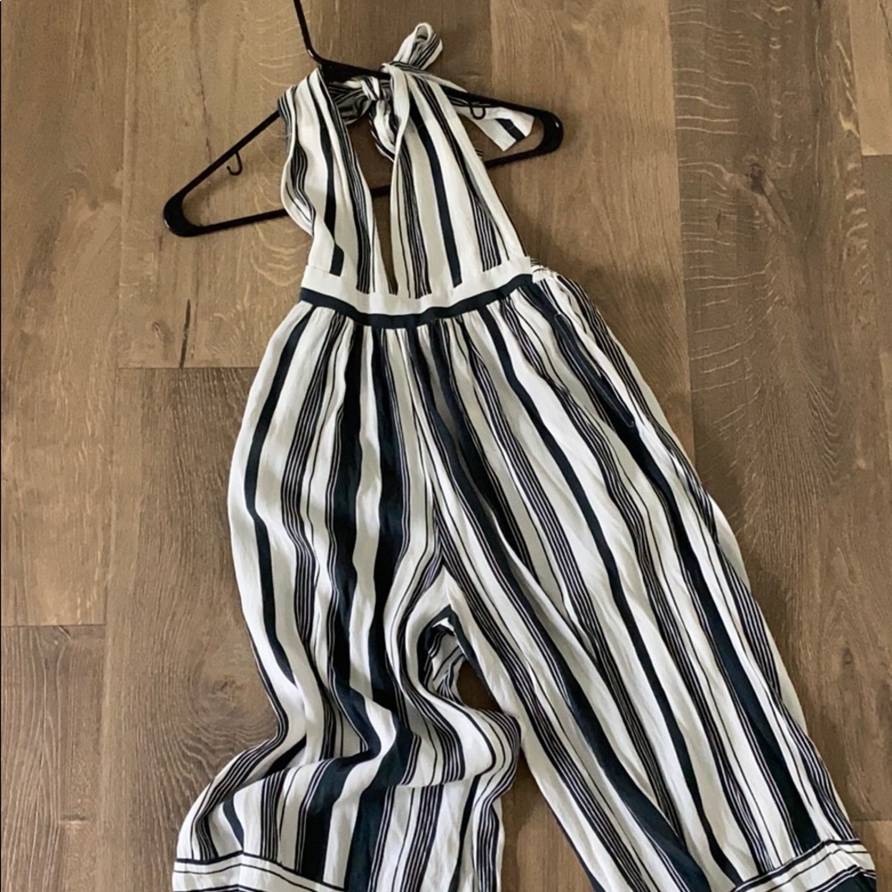 Blue faithful the brand jumpsuit